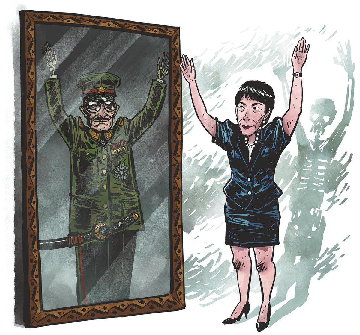 ChinaDaily's tweet image. #OpenComment There should be zero tolerance when it comes to WWII revisionists such as #SanaeTakaichi. That is critical for maintaining peace and stability in East Asia and indeed the whole world. #Japan #Taiwan @chenweihua bit.ly/3KeOjFZ