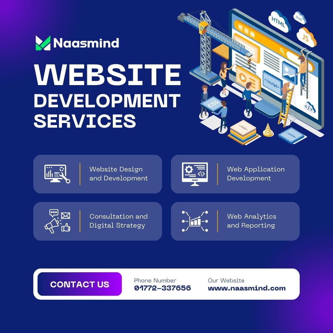 Naasmindltd's tweet image. Shape your brand’s online presence with a website built for clarity, performance, and meaningful visitor engagement.

#WebsiteDevelopment #WebDesign #DigitalPresence #UXDesign #Naasmind
