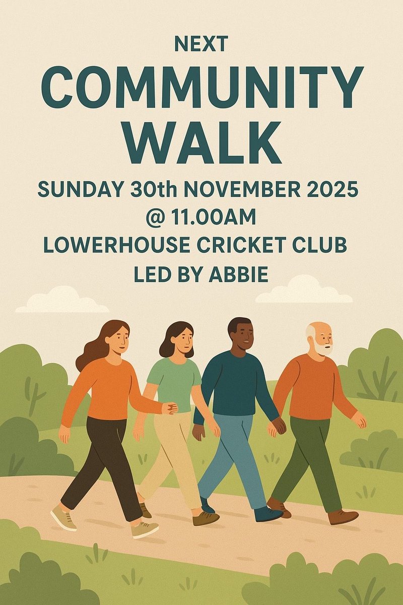 Community Walk is today! Meet 11:00 with Abbie. A steady, friendly stroll for all — a great way to chat, connect &amp; enjoy the autumn air.
Sunday Social follows from 13:00 in the CEF Lounge with SKY:
West Ham v Liverpool (14:05)
Chelsea v Arsenal (16:30)