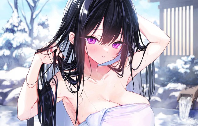 アニキと温泉…🩷 