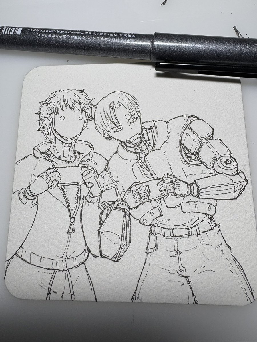 今月描いた絵を晒そう