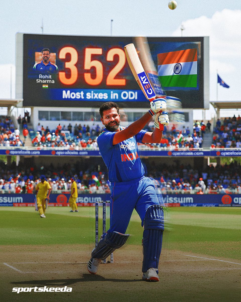 Rohit Sharma surpassed Shahid Afridi's Record 🔥

Ye Record to koi nahi tod payega ab... Rohit Sharma supremacy 💪🏻❤️

#INDvSA