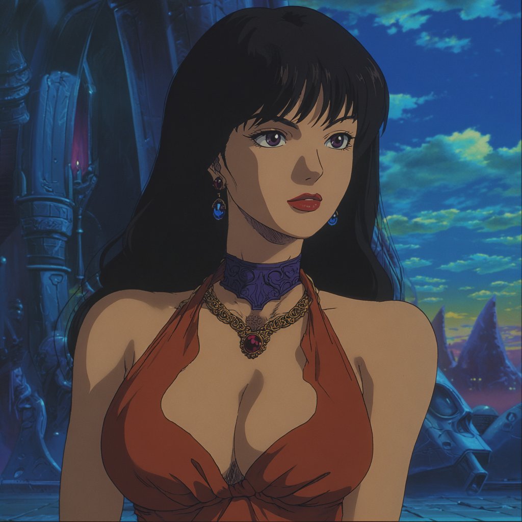 OVA anime style grid