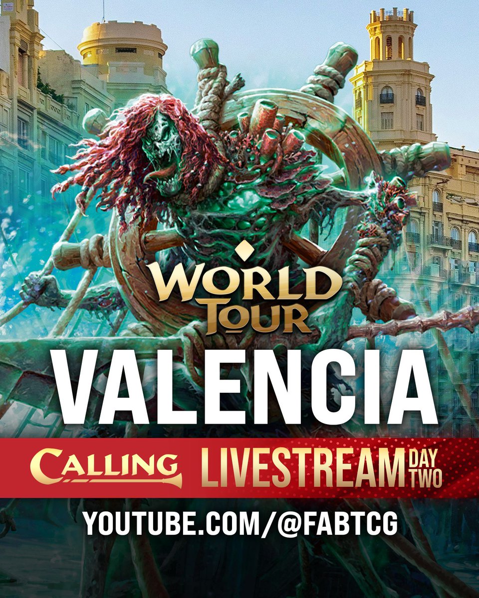 We're back at the Calling in Valencia! Tune in now to find out who will make Top 8, and who will take home the lion's share of $20,000 USD!

Join the livestream: buff.ly/FWzpM0P