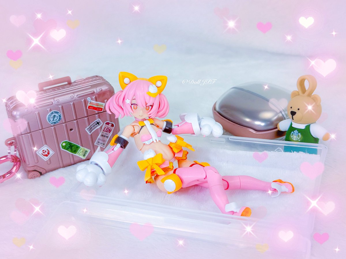 AndroidPDF's tweet image. マオちゃん: ふわふわモフモフ〜…ここ、マオの専用おひるねベッドにゃ 💕ヾ(Φ∀Φ)/

#プニモフ #punimofu #dolljpf