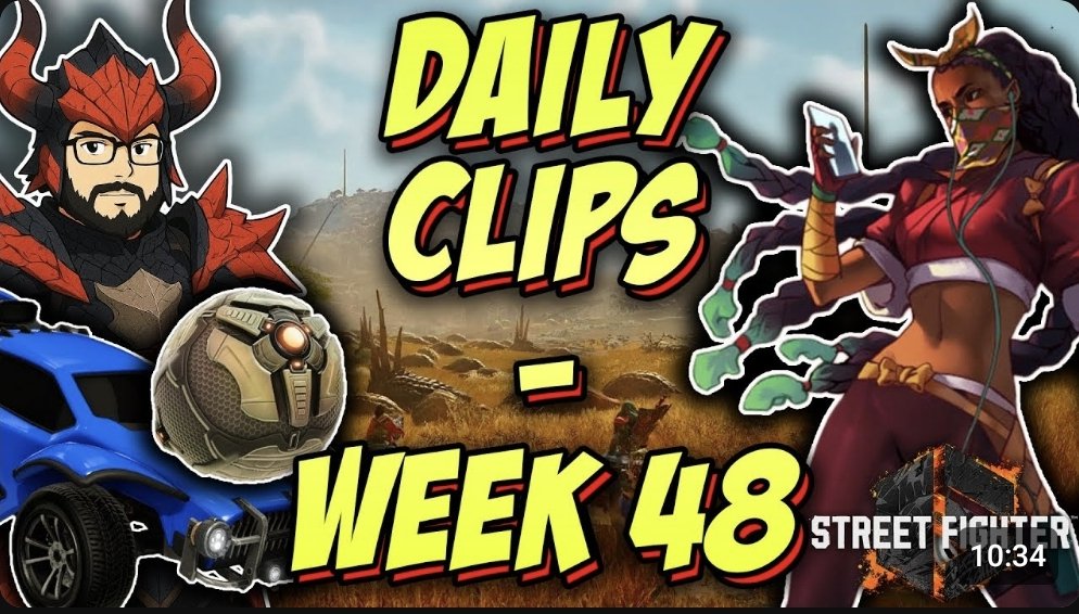 Hey Guys

Here is this week's compilation of my daily Clips for the week.

Please consider Subscribing on YouTube and dropping a like and all that Shenanigans 🔥

#sf6 #streetfighter6 #sf6gameplay #sf6_kimberly #bionic2307 #RocketLeague #MHWilds 

youtu.be/1_Dk4uCPJdo?si…
