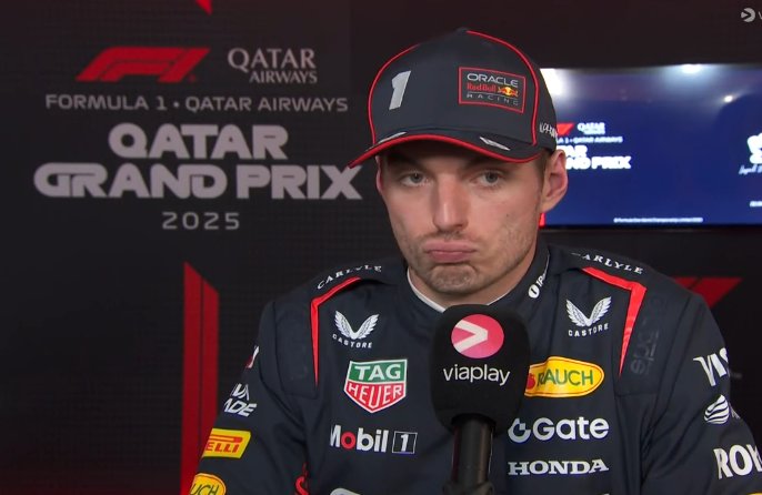 I have a feeling Max Verstappen will be the most hated man in Britain again today....

#f1 #QatarGP #MaxVerstappen