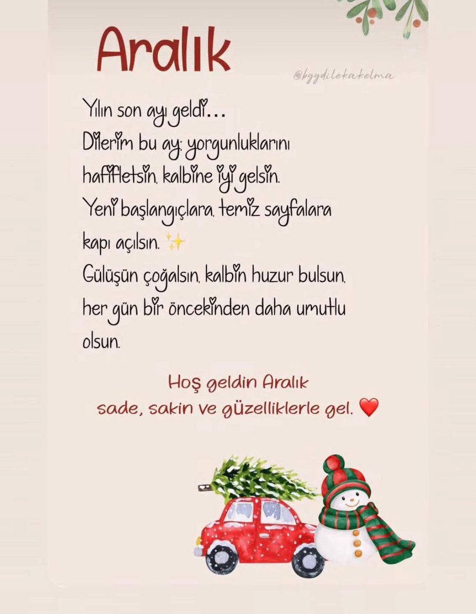 Tüm dostlarıma gelsin ❤️