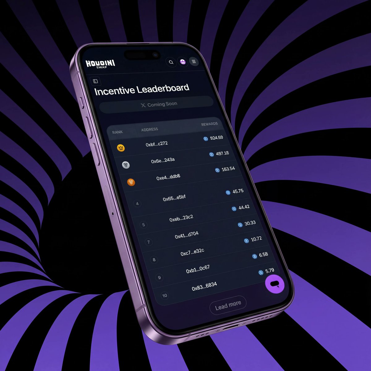 Houdini Swap tweet media