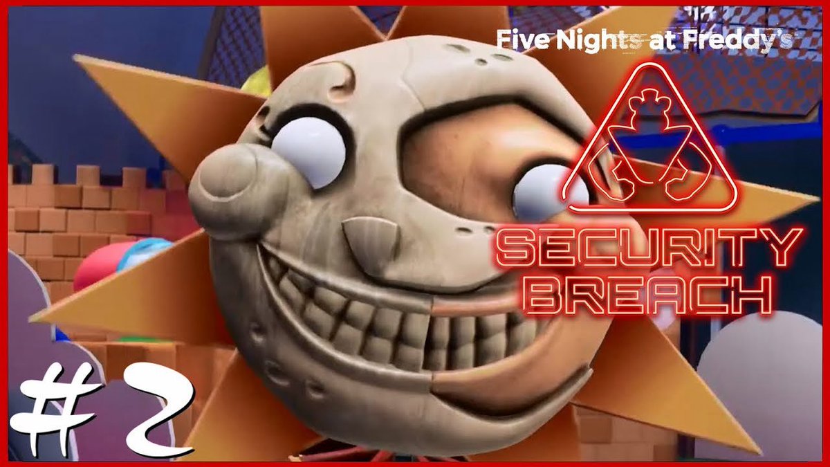 Re_nonamu's tweet image. 投稿ー！
捕まった時の急に来る感が怖すぎて…素でビビる(;´д｀)

そして、案の定…どこ行くのか迷う！

辿り着いた子供の遊び場！は楽しそうだが、このマスコットは子供喜ぶか？😑
#FiveNightsatFreddys
#SecurityBreach
#ゲーム実況 
#YouTube
#2【サン&amp;amp;ムーン】顔こえーよ……