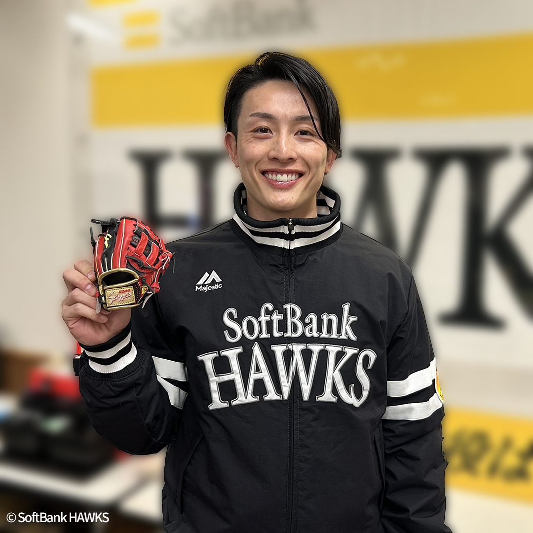 期間限定出品　超希少　ソフトバンクホークス　近藤健介　実使用グローブ　プロ支給品 期間限定出品 超希少 ソフトバンクホークス 近藤健介 実使用グローブ