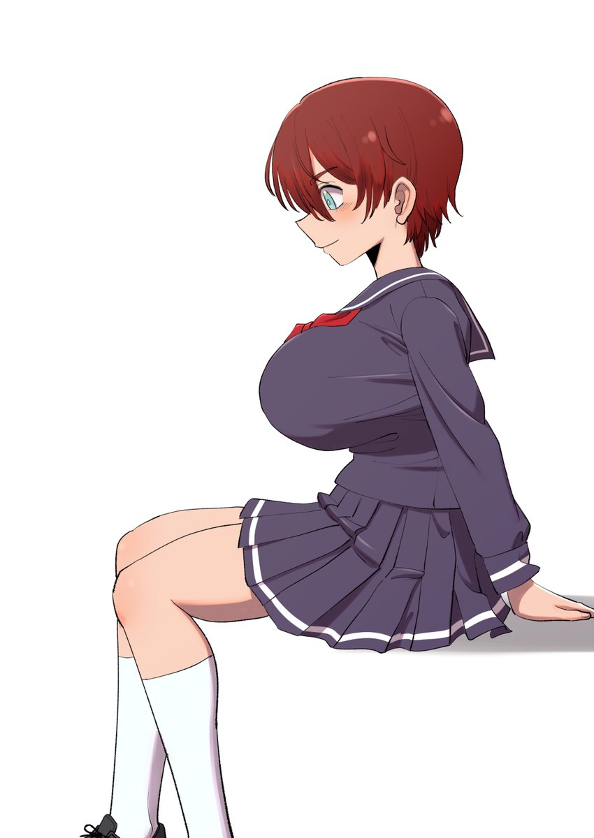 #今月描いた絵を晒そう 
たくさん描いたのでピックアップ。
不健全な風夏ちゃんと
健全な柚ちゃん。 