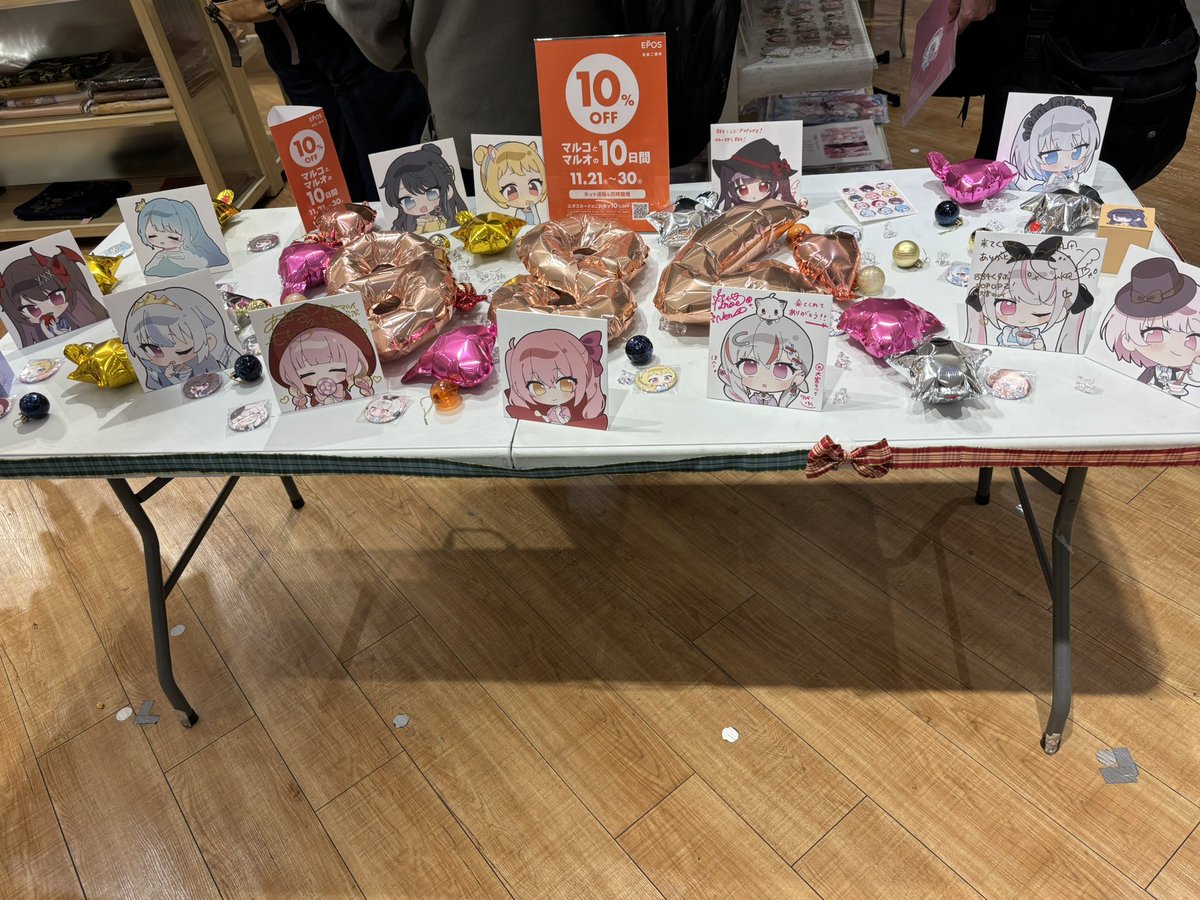 884くらぶPOPUP2 #みなとん 昨日開店すぐに行ってゲットして来た 会計