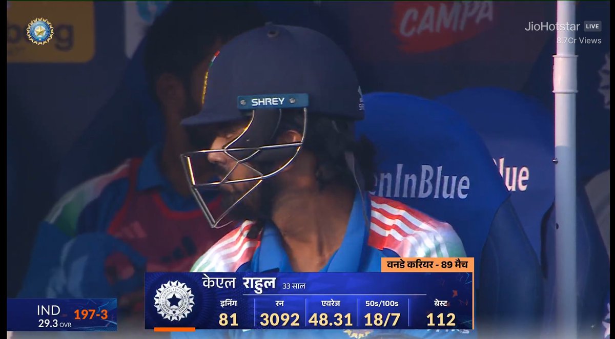 कोई भी नंबर पर खेला लो , कीपिंग करा लो ,फ़ील्डिंग करा लो भाई KL