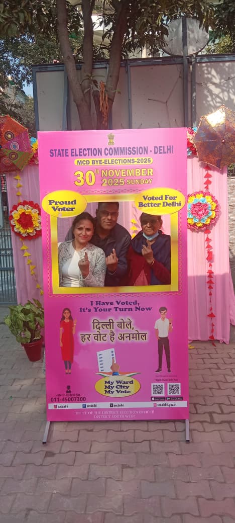 STATE ELECTION COMMISSION DELHI tweet media