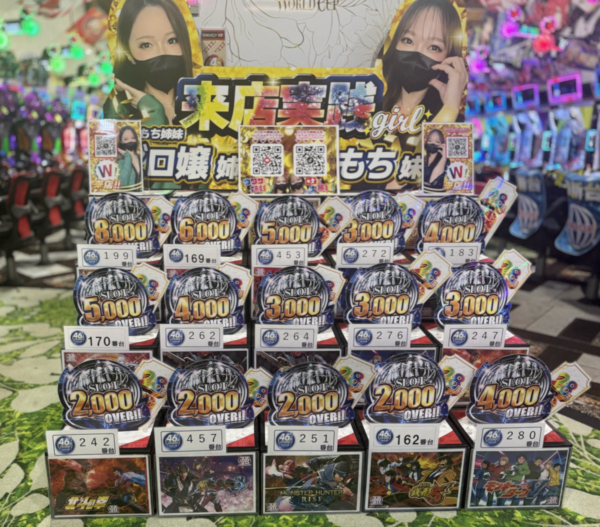 本日は【ゼロもち姉妹】が来店！ 毎度のことながら、大盛況ですが