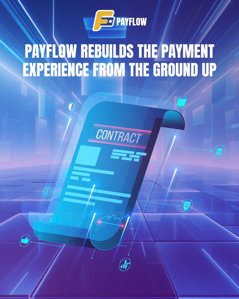 🚀 Payflow Rebuilds the Payment Experience From the Ground Up 
Instant USDT transfers, smart-contract precision, global VISA access, and seamless Alipay/WeChat linking—Payflow makes cross-border payments fast, simple, and truly borderless.#Payflow #GlobalPayments #FintechReborn