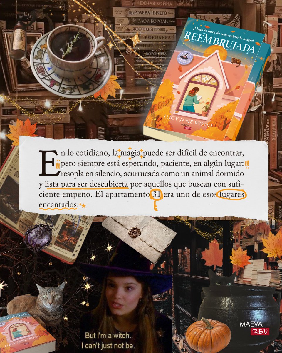 ✨ #Reembrujada de Lucy Jane Wood (<a href="/LucyJaneWood/">Lucy Jane Wood</a>) te recuerda que la verdadera magia empieza cuando dejas de esperar y eliges brillar por ti misma.

¿Lista para dejarte reembrujar? 📚💫

Traducción de Iris Mogollón (<a href="/iris_mg/">∞ Iris ∞</a>) y Cristina Zuil (<a href="/Criztal96Z/">Cris Z</a>)