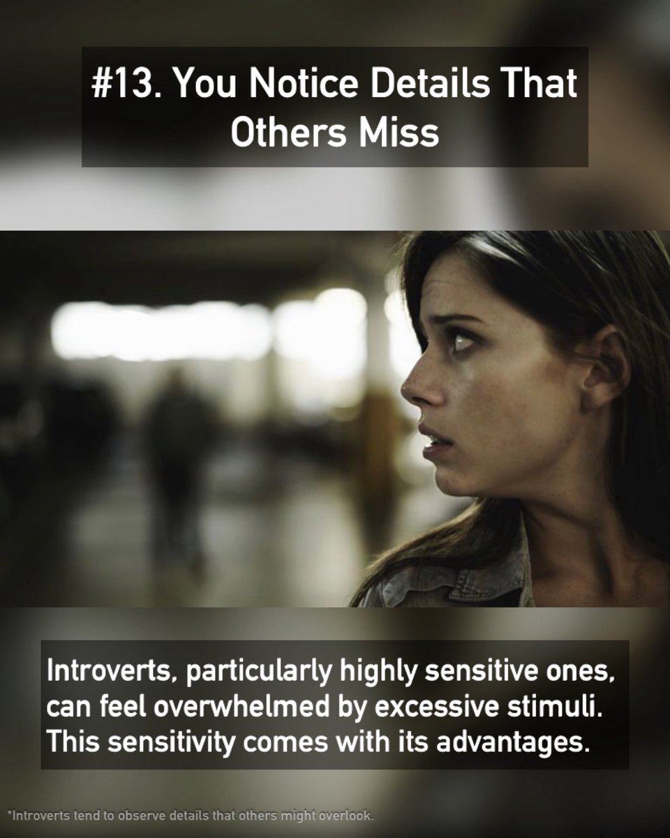 TFactionary's tweet image. These 21 quirky signs say that you’re an introvert, if you can relate to any — Part II.

Read more on The Factionary. Link 🔗 below.

#psychology #introvert #personality #creatorsearchinsights #Factionary