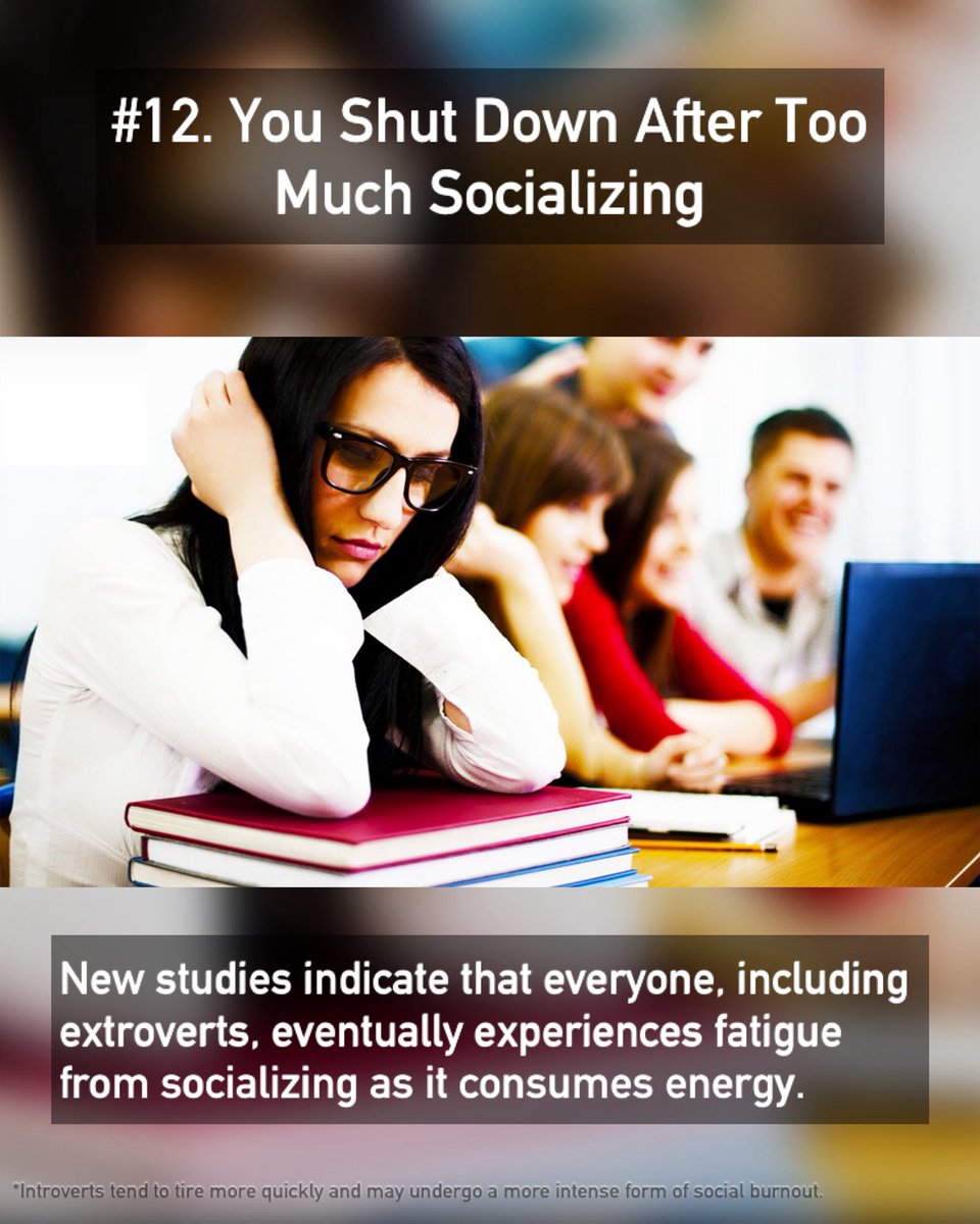 TFactionary's tweet image. These 21 quirky signs say that you’re an introvert, if you can relate to any — Part II.

Read more on The Factionary. Link 🔗 below.

#psychology #introvert #personality #creatorsearchinsights #Factionary