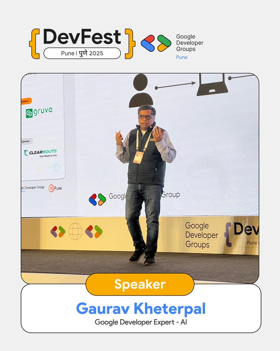 Google Developer Group Pune tweet media