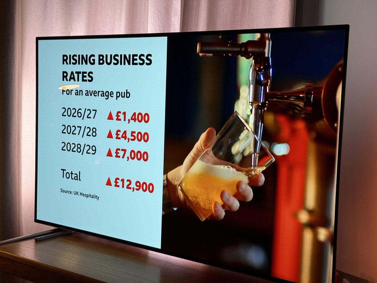 ProfessorPubUK's tweet image. Happy to see that the concerns of pubs made it onto the national news - and @theswanyork speaking for them! The government have dealt yet another blow to an industry that deeply supports our communities! Politicians need to up their game, and quickly, to avoid devastation!  #pub