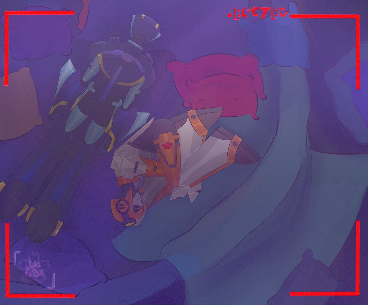 Sleeping twins! 💤

I did this for RP, hehe

#TFA
#Jetwins 
#TransformersAnimated