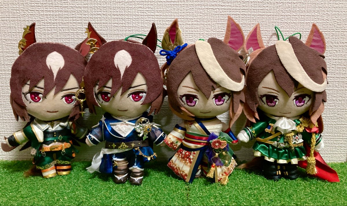 去年からシンボリ衣装合わせ(お揃い)したくて、シンボリルドルフと 