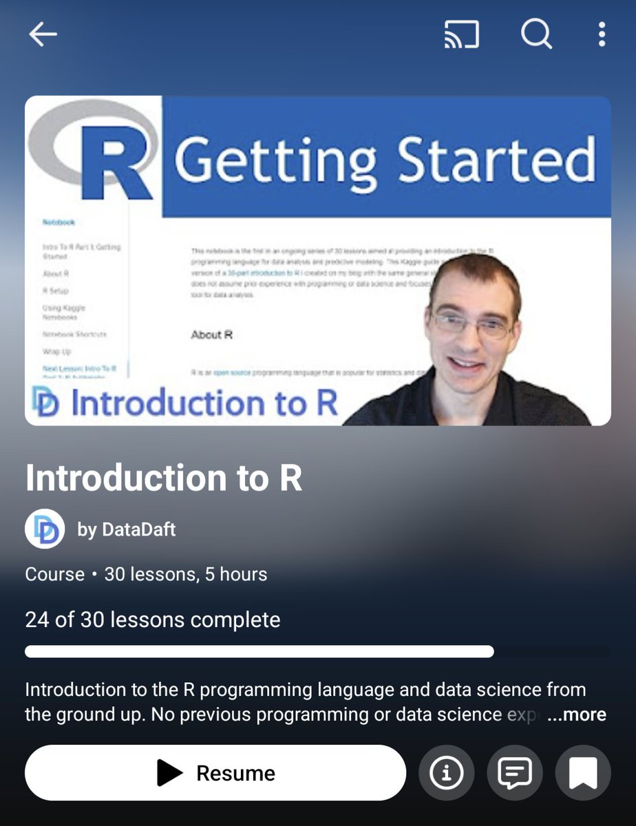 Jaydon225's tweet image. For me, these playlists by @DataDaft are the absolute best starting place for anybody who wants to learn data analysis (or even very basic coding) in Python and R. No prior coding knowledge/experience required. #RStats #pythonprogramming #python
