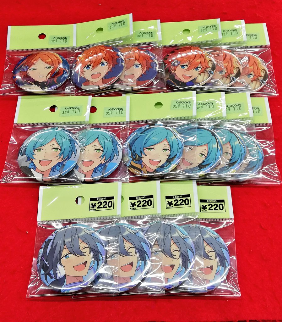 入荷情報】あんスタ コレクション缶バッジ [2025 Aug.] 維吹、マヨイ