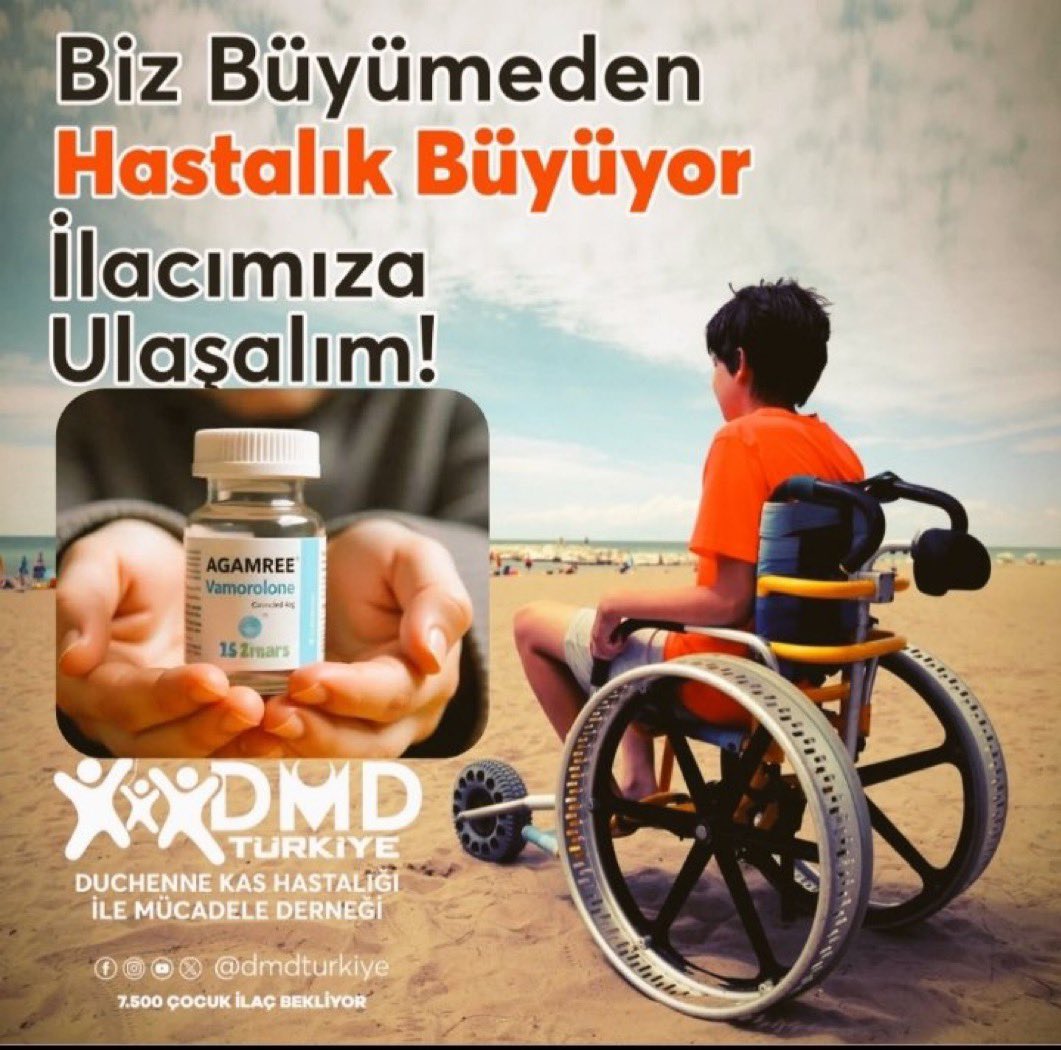 <a href="/aye06523/">ayşa</a> <a href="/saglikbakanligi/">T.C. Sağlık Bakanlığı</a> <a href="/drmemisoglu/">Prof. Dr. Kemal Memişoğlu</a> <a href="/suayipbirinci/">Doç. Dr. Şuayıp Birinci</a> <a href="/DrYerebakan/">Dr. Halit Yerebakan</a> <a href="/tusebgovtr/">TÜSEB</a> DMD’li çocuklar zamanla yarışıyor.
Her gün kasları biraz daha zayıflıyor.
Tedaviye erişim için artık somut adımlar istiyoruz.
#DMDiçinAdımAtın