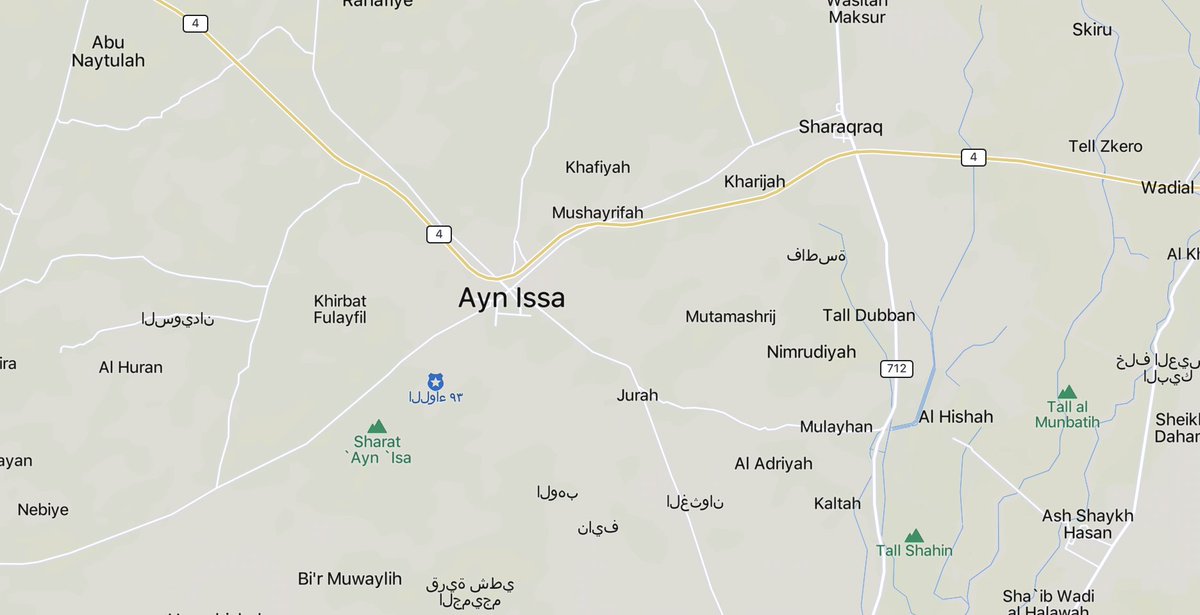 TracTerrorism's tweet image. #IslamicState (IS) Insiders Report the Discovery of #Deceased Syrian Democratic Forces (#SDF/PKK) Member’s Body Inside Brigade 93, Ayn Issa, Northern Raqqa, #Raqqa Governorate, #Syria 
Read more: trackingterrorism.org/chatter/is-ins…