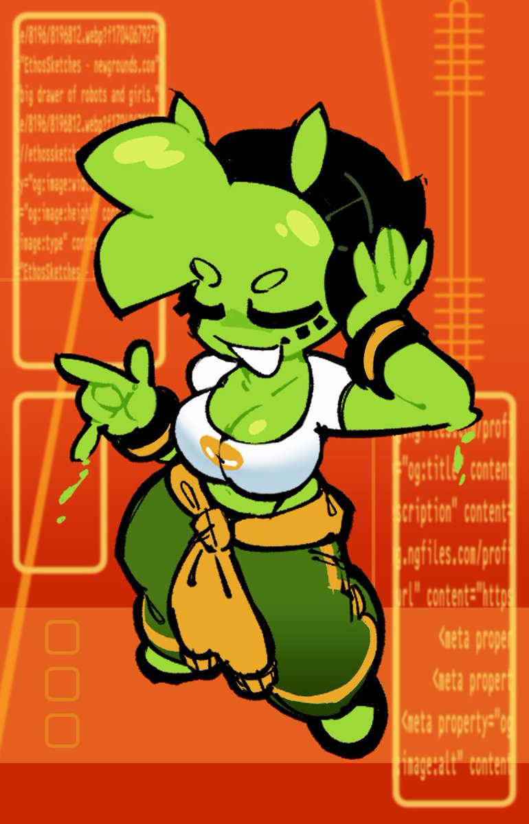 EthosSketches's tweet image. I like this gal