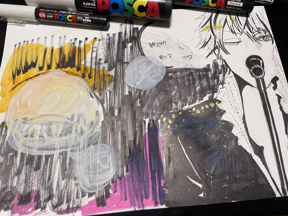 イラスト制作再開！下書き