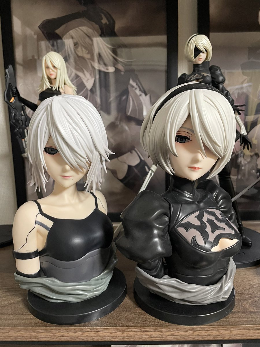 楽しみにとっておいたNieRのラストワン賞開封した！ ショートカットA2