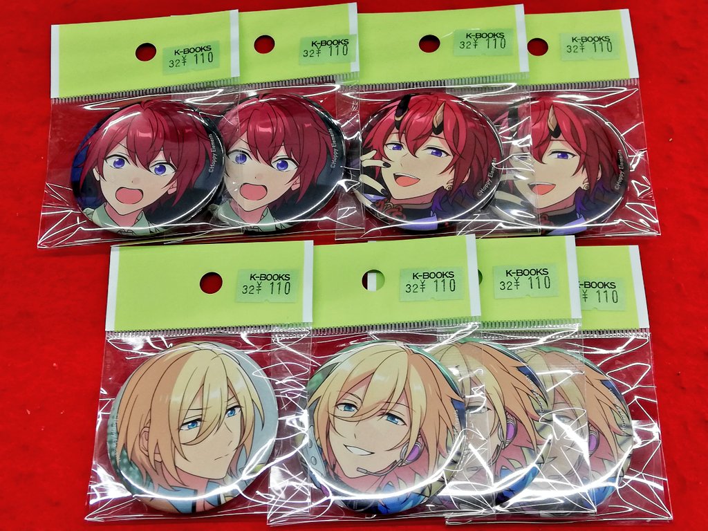 入荷情報】あんスタ コレクション缶バッジ [2025 Aug.] 維吹、マヨイ