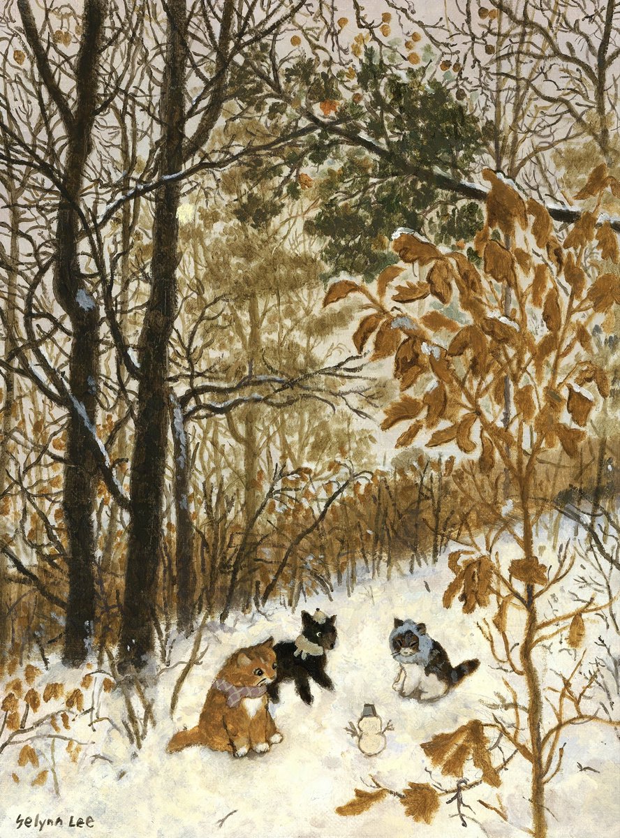 selynndraws's tweet image. Little snowman