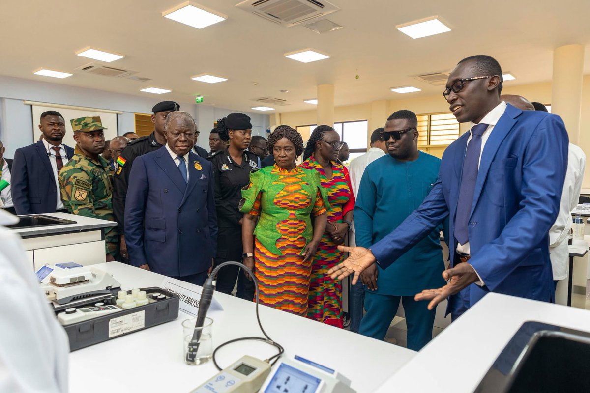 A suite of major development projects including a modern KNUST Souvenir Shop, a state-of-the-art Multipurpose Laboratory, the University’s new Bottling Factory, the Institute of Rural Development and Innovation Studies (IRDIS), Agri-Impact Greenhouses and the KNUST Children’s