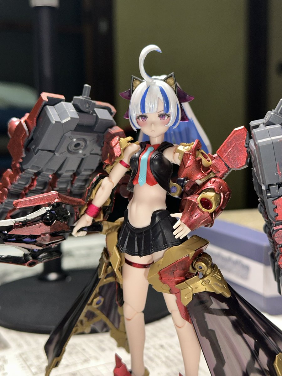 バスタードールパラディン塗装完了しました・:*+.(( °ω° ))/.:+