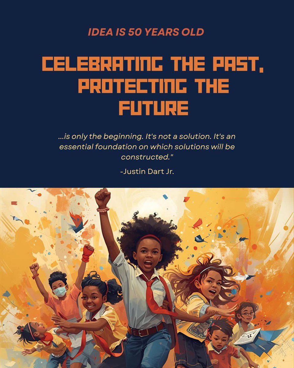 THIS WEEKEND WE CELEBRATE the 50th Anniversary of #IDEA - Individuals with Disabilities #Education Act.
IDEA guarantees #students with #disabilities a Free and Appropriate Public Education (#FAPE) in the LRE

#Advocacy #advocate #advocacymatters