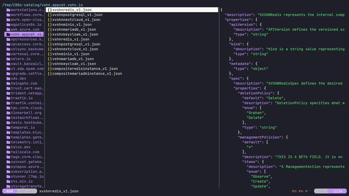 immanuel_vibe's tweet photo. Btw, really valuable github repo - https://t.co/pLtCa5eKTX
it contains popular Kubernetes CRDs (Custom Resource Definition) in json schema format
#kubernetes #k8s #schema #jsonschema #crds #shift_left #customresourcedefinition https://t.co/UEVvCmuduX