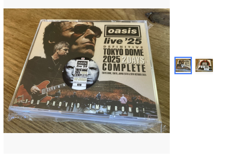 and_matto's tweet photo. @Pogopedia Vivo en Japon, Aca ya estan vendiendo en formato CD la noche 2 del Tokyo dome, creo que solo los que compraron la entradas con la special merch lo estan revendiendo https://t.co/Ov9aNakgXo