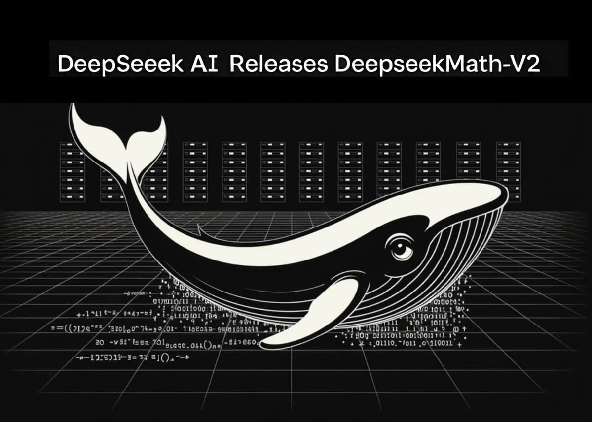 elhackernet's tweet image. DeepSeek AI pesentay DeepSeekMath-V2: el modelo matemático que obtuvo una puntuación récord 
marktechpost.com/2025/11/28/dee…