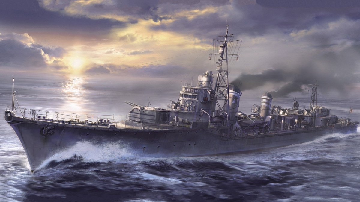 USAS_WW1's tweet image. #SundayFunday #navy #models #雪風: The very famous IJN Yukikaze fought at Java Sea, Midway, Santa Cruz, Guadalcanal, Leyte, Okinawa, etc., etc. Sank 1 destroyer, helped sink 3 destroyers; damaged 2 destroyers and 3 light cruisers. In movies, she even helped kill Godzilla! 1/