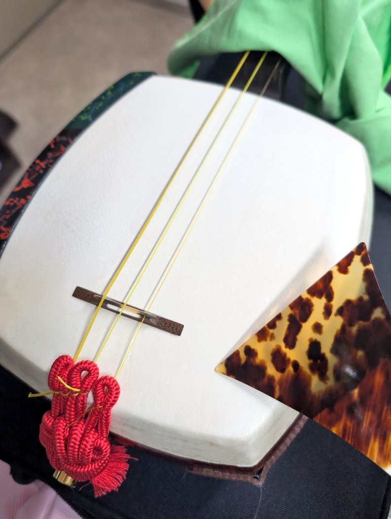 今日の津軽三味線の練習終わったー