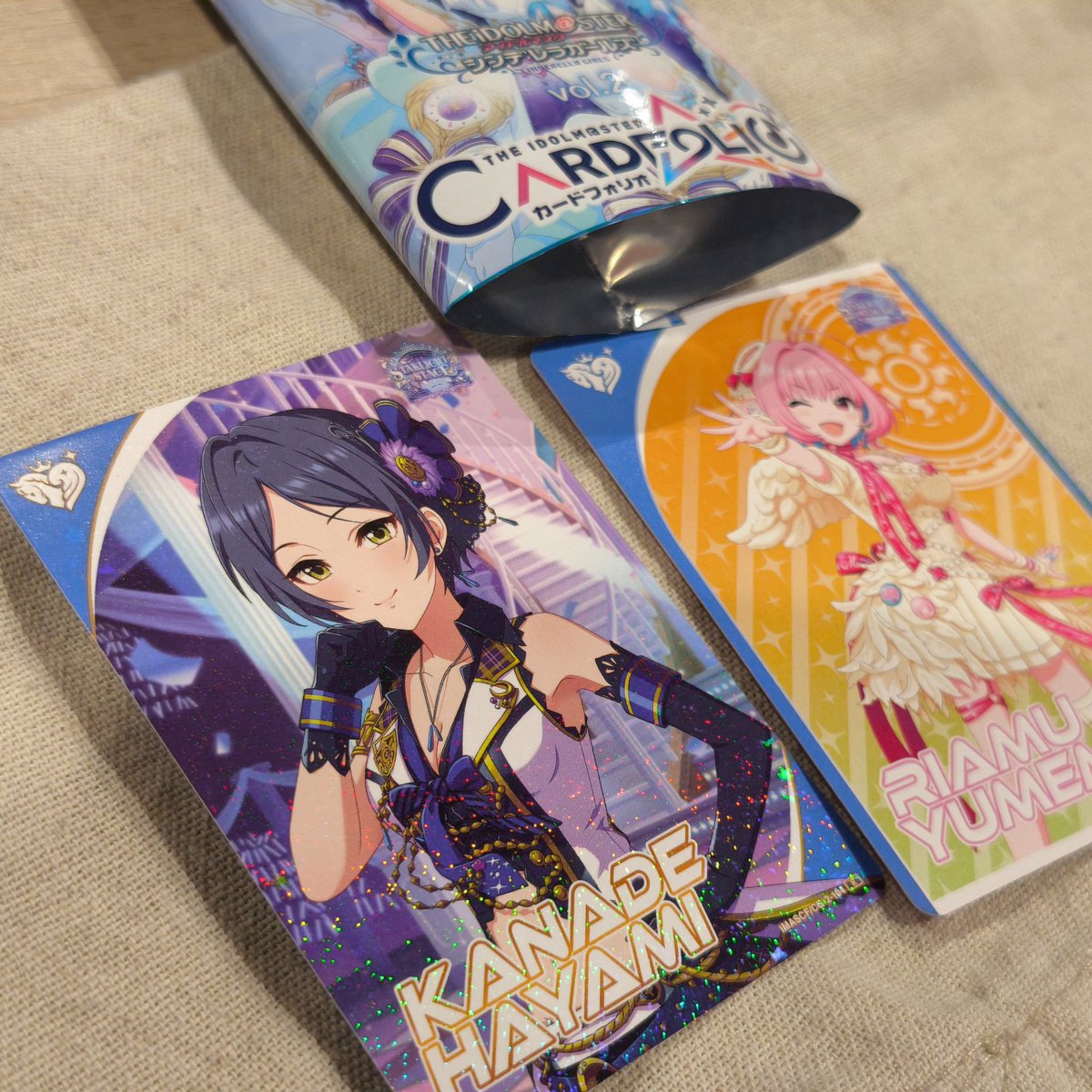 カードフォリオ アイドルマスターシンデレラガールズvol2 黒埼ちとせ