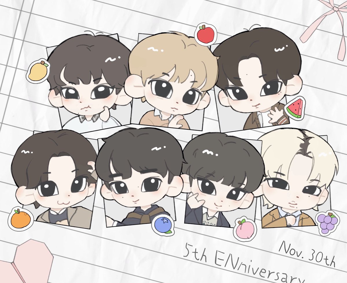 Heeeeeese1204's tweet photo. 🎂

#Happy_5th_ENniversary
#피로매듭지은_엔하이픈의오년 
#ENHYPEN祝デビュー5周年 https://t.co/JS8oZKxnKQ