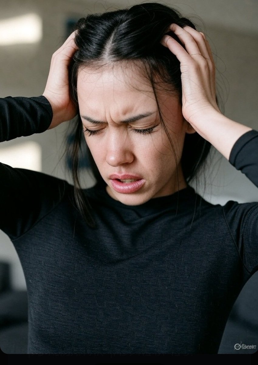 ביקשתי מגרוק שיכין לי תמונה שמייצגת  שלושה ימים של מיגרנה..
רואים שלא היתה לו מיגרנה אף פעם, כי במקומו הייתי יוצרת תמונה של גיהנום נוראי , או סתם מלא אור 😣