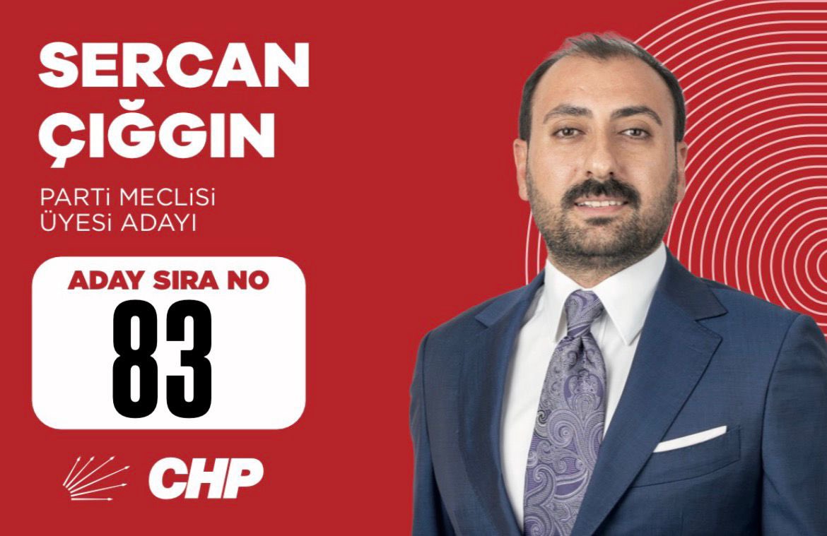 SercanCiggin's tweet photo. Değerli Kurultay Delegemiz ve yol arkadaşım.
Olağan Kurultay sürecinde, partimizin hedeflerine daha kararlı adımlarla ilerlemek için yola çıkıyoruz.
Şimdi iktidar zamanı; şimdi birlik zamanı.
Bu mücadelede katkılarınızı ve desteğinizi bekliyoruz.
Saygılarımla,

Parti Meclis Üyesi Adayı

Sercan ÇIĞGIN