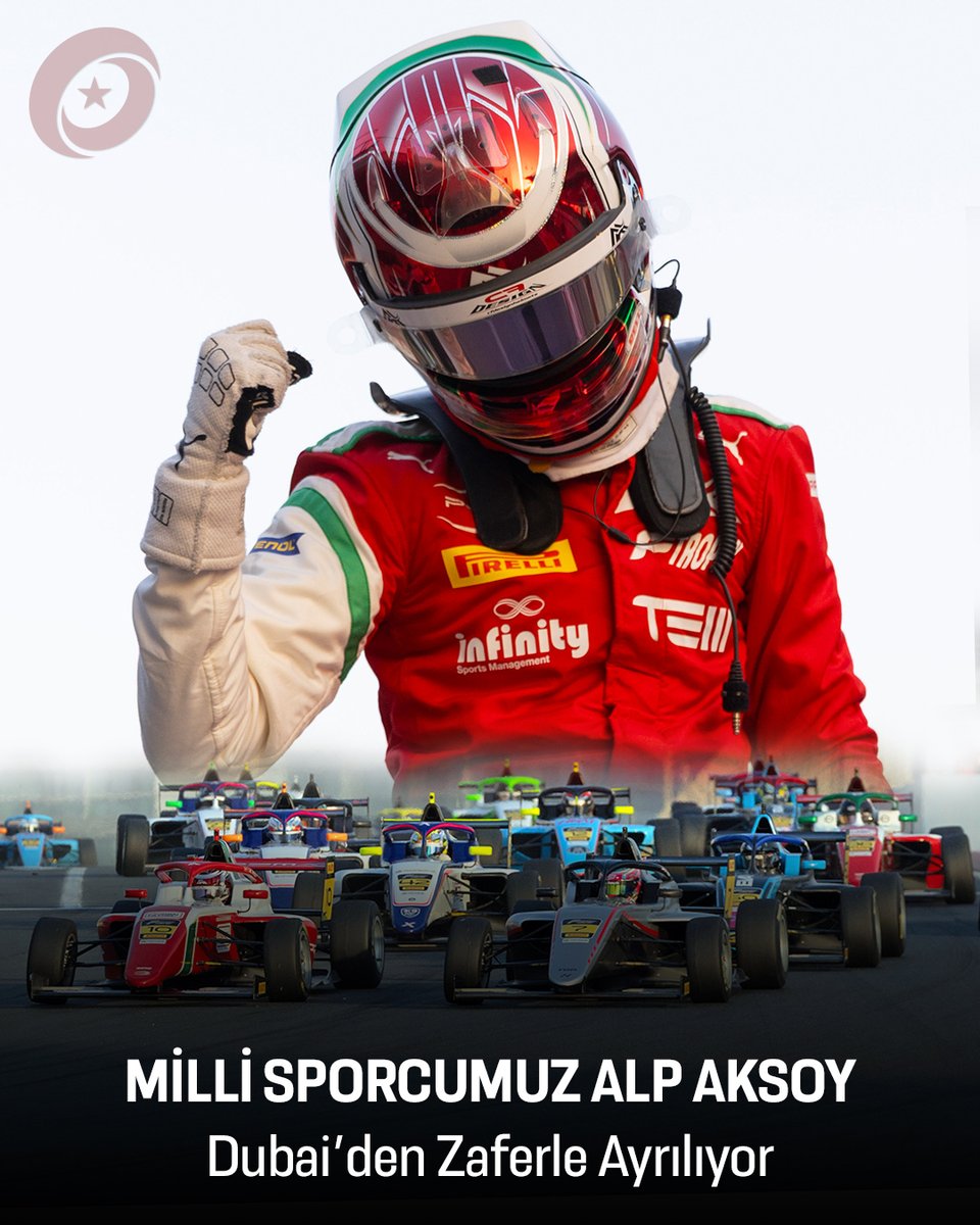 Milli sporcumuz Alp Aksoy, Dubai Autodrome gerçekleştirilen 2025 Formula Trophy BAE serisi ilk ayağını başarılı sonuçlarla geride bıraktı. 

Sıralama turlarında en iyi zamanı yaparak ilk sırada başladığı ilk yarışı, 3,256 saniye farkla birinci bitirerek Formula 4 kariyerine hızlı